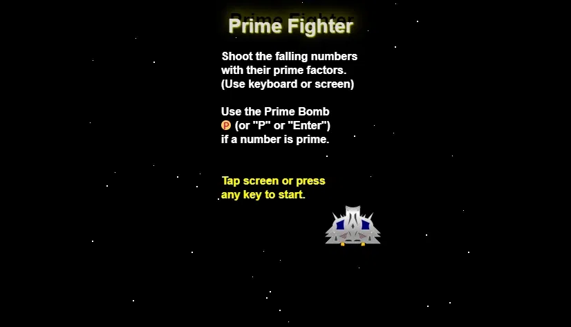 Making STEM accessible: Still from the Prime Fighter math-based video game.