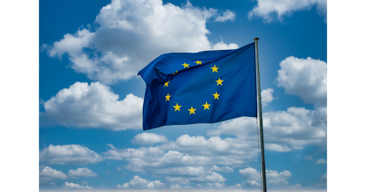 European flag.