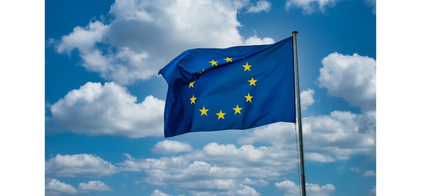 European flag.
