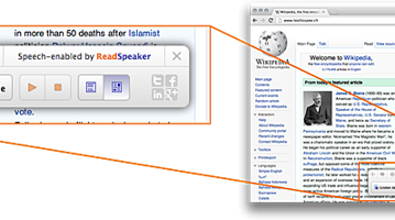 How to Listen to Wikipedia With ReadSpeaker